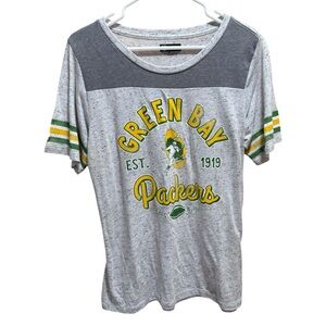 Women’s Green Bay Packers NFL Team Apparel Graphic Tee – Size L